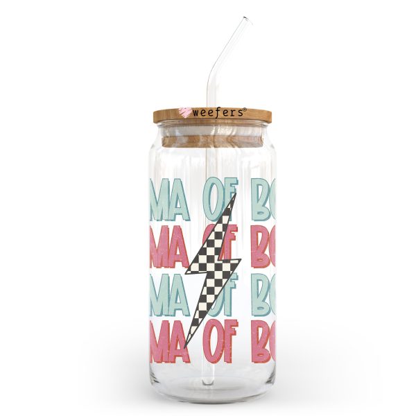 Mama Of Both 20oz Libbey Glass Can, 34oz Hip Sip, 40oz Tumbler, 24oz Cold Cup UV DTF or Sublimation Decal Transfer Supply - Image 2