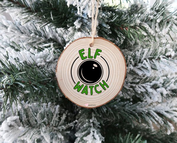 Elf Watch Christmas Ornament UV DTF Decal Transfer Online Hot Sale - Image 2