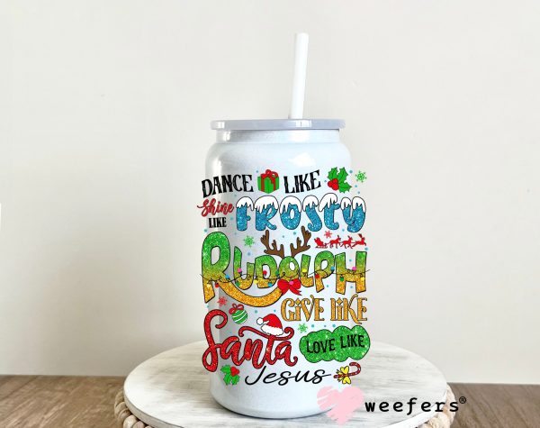 Dance Like Frosty Christmas UV DTF Decal For Sale - Image 3