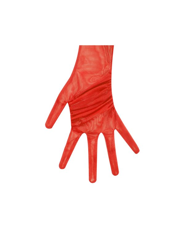 Qira Poinciana Mesh Opera-length Gloves Discount - Image 2